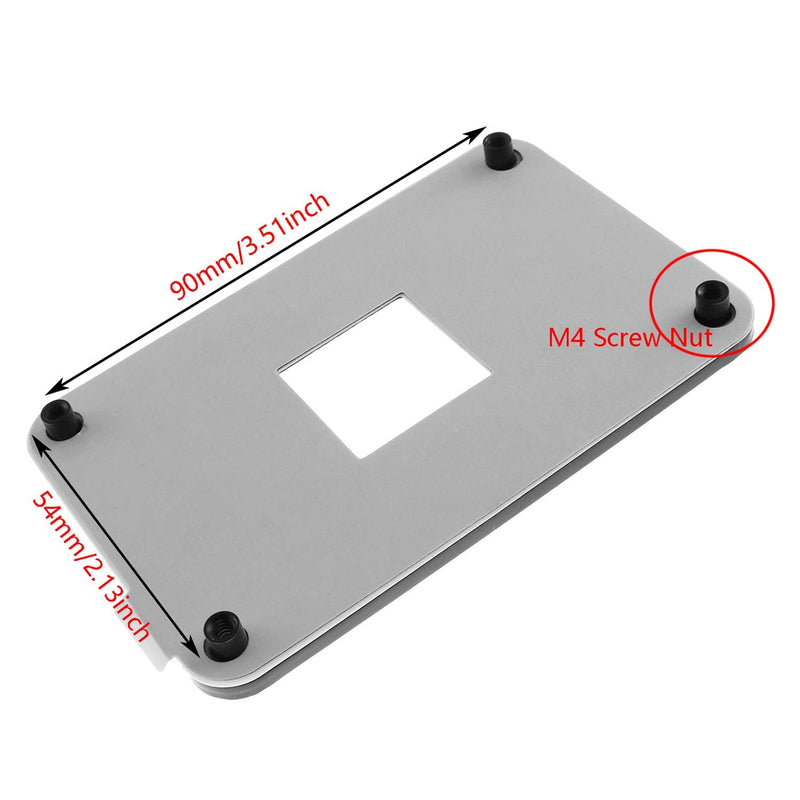  [AUSTRALIA] - DGZZI AM4 Backplane Back Durable CPU Heatsink Bracket Motherboard CPU Fan Cooling Mounting Sheet Plate for AM4 AMD Socket