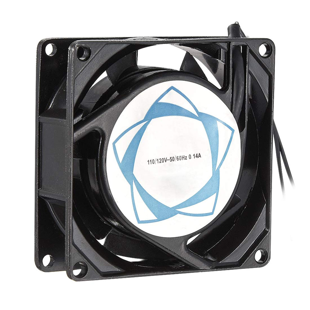  [AUSTRALIA] - uxcell Cooling Fan 80mm x 80mm x 25mm SF8025 AC 110V/120V 0.14A Long Life Sleeve Bearings