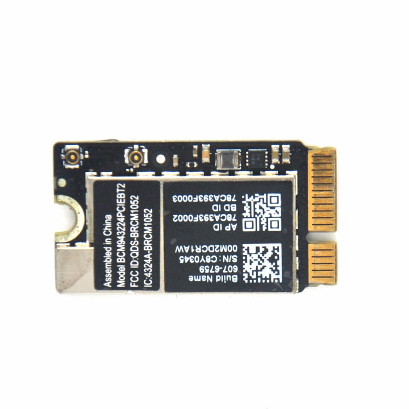  [AUSTRALIA] - Padarsey Replacement WiFi Bluetooth Broadcom Air Port Card BCM943224PCIEBT2 Compatible for MacBook Air 11" A1370 and 13" A1369