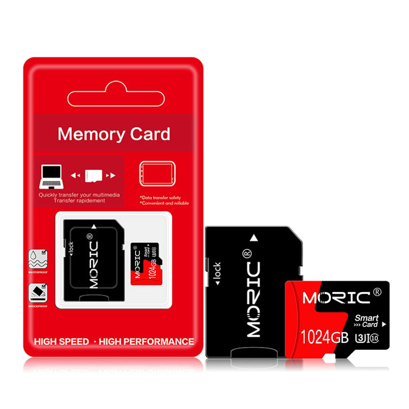  [AUSTRALIA] - 1TB Micro SD Card with Adapter SD Card Class 10 Memory Card for Smartphone,Camera,Tablet,Drone,Dash Cam