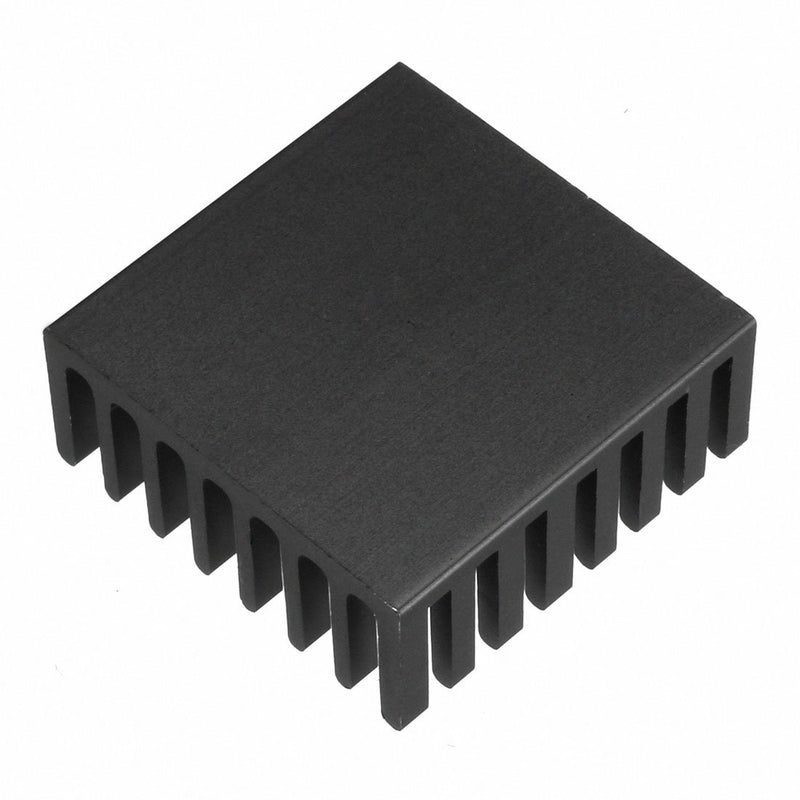 uxcell Aluminum Heatsink Cooler Circuit Board Cooling Fin Black 25mmx25mmx10mm 5Pcs for Led Semiconductor Integrated Circuit Device - LeoForward Australia