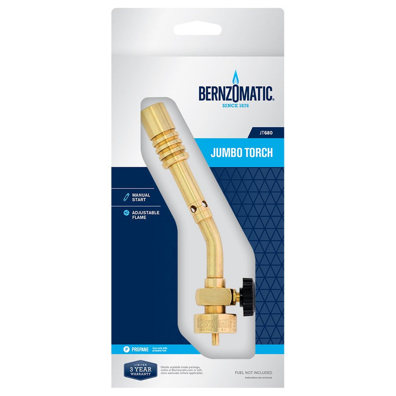  [AUSTRALIA] - BernzoMatic JT680 361473 Jumbo Flame Torch Head 1-(Pack)