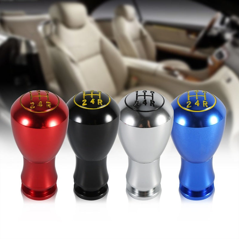  [AUSTRALIA] - Shift Knob, 5 Speed Car Manual/Automatic Interior Gear Stick Shifter Lever Knob (Color : Red)