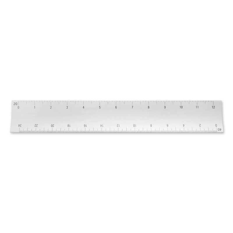  [AUSTRALIA] - Alumicolor 6-inch Aluminum Engineer Hollow Scale for School, Office, Art and Drafting, 6IN, Silver