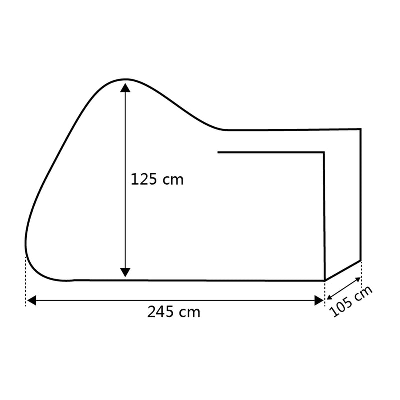  [AUSTRALIA] - LIHAO Waterproof Motorcycle Cover Shelter Rain UV All Weather Protection 190T