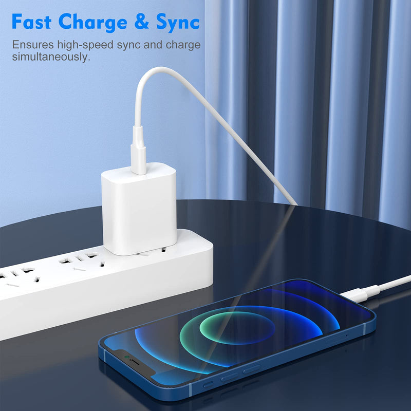  [AUSTRALIA] - 4Pack iPhone Fast Charger, 20W USB C Charger Block, Power Delivery 3.0 Wall Charger Type C Charger Compatible with iPhone 14/13/12 Pro Max, iPhone11/11 Pro Max/XS Max/XR/XS