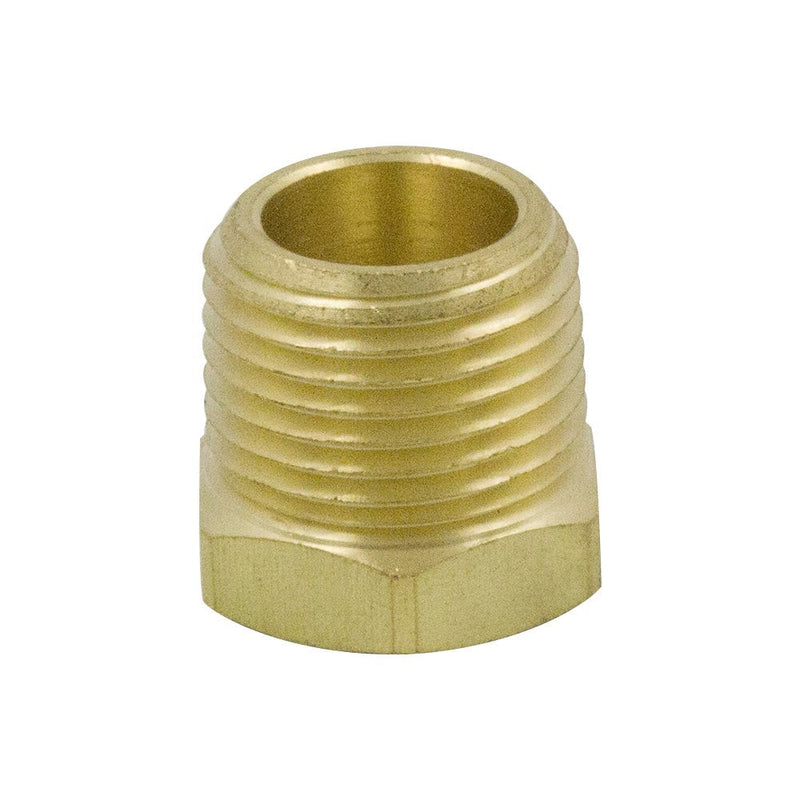  [AUSTRALIA] - Legines NPT Bushing 3/8" Male x 1/4" Female Reducing Adapter Hex Head Pipe Fitting (Pack of 5) 3/8" NPT Male x 1/4" NPT Female
