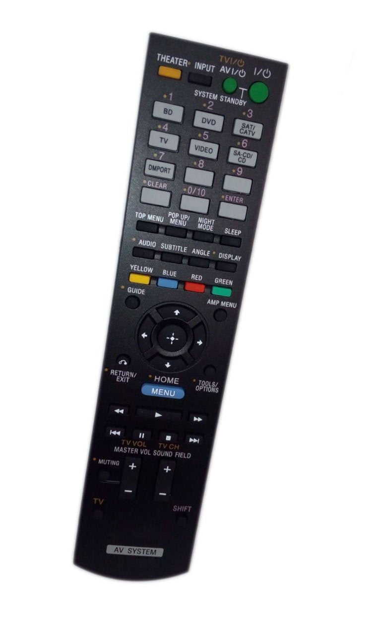  [AUSTRALIA] - Replaced Remote Control Compatible for Sony HTC-T150HP RMAAU072 148761211 HTCT150 HT-CT150 Audio/Video AV Receiver Home Theater System