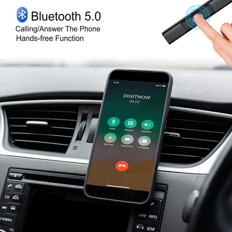  [AUSTRALIA] - Audio Cassette Aux Adapter, Bluetooth 5.0 Cassette Receiver ,Cassette Tape to Aux Adapter ,Tape Audio Adapter, Tape Desk Player for Listening Mobile Phone Music and Car Voice,Hands Free