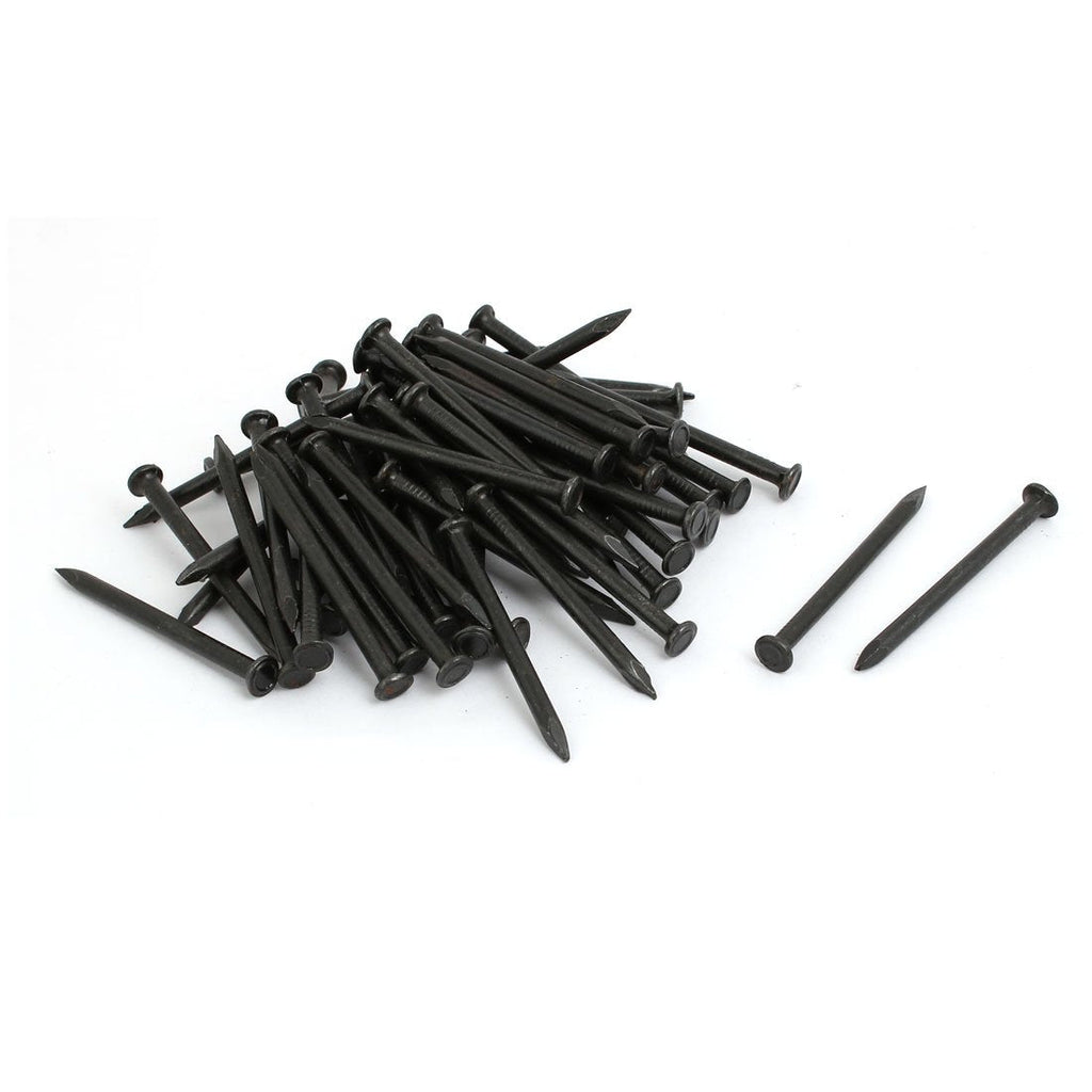  [AUSTRALIA] - uxcell Hardware Nails 2-inch Length Carbon Steel Point Tip Wall Cement Nails Black 60pcs