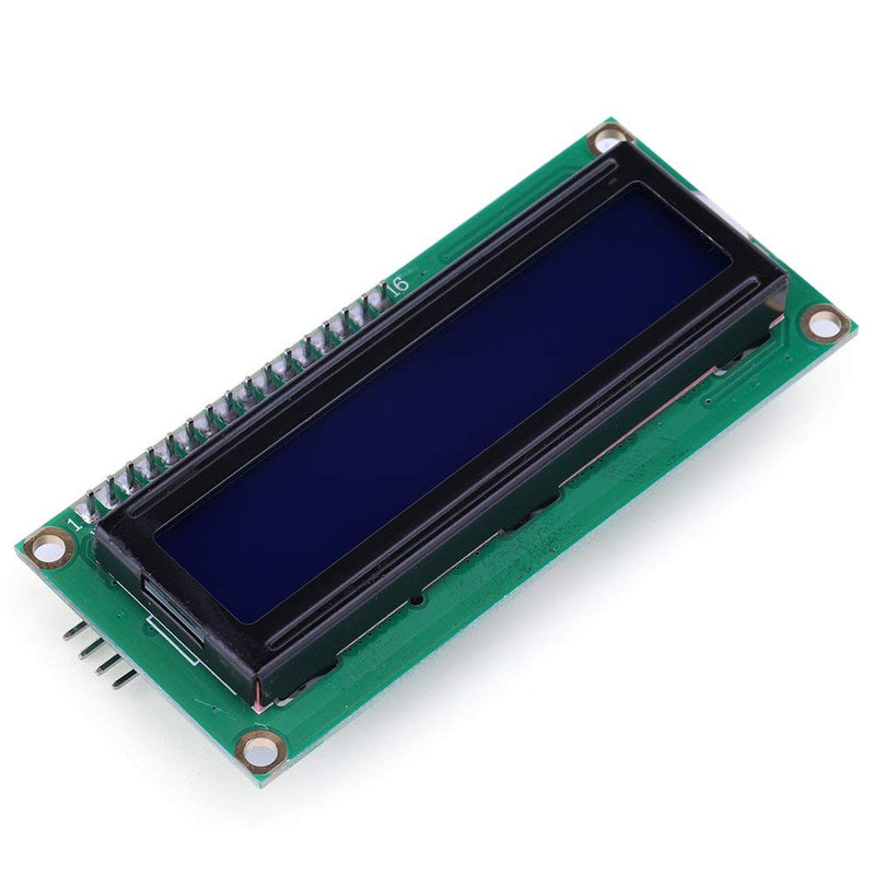  [AUSTRALIA] - JANSANE 16x2 1602 LCD Display Screen Blue + IIC I2C Module Interface Adapter for Raspberry pi 2 Pack