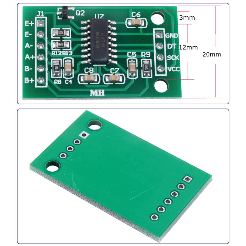  [AUSTRALIA] - DIYmalls Load Cell 20kg Weight Sensor + HX711 AD Amplifier Module for Arduino Raspberry Pi (20kg) 20kg