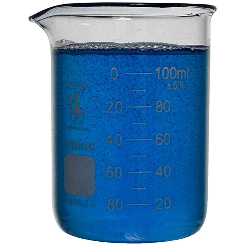 Karter Scientific 214T2, 3.3 Boro, Griffin Low Form, Glass Beaker Set - 3 Sizes - 50ml, 100ml, 250ml 50 / 100 / 250mL LOW FORM - STANDARD - LeoForward Australia