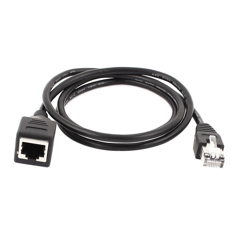  [AUSTRALIA] - Yohii RJ45 Male to Female Extension Cable Cat5 Extension Cord 1m/3.3ft Length