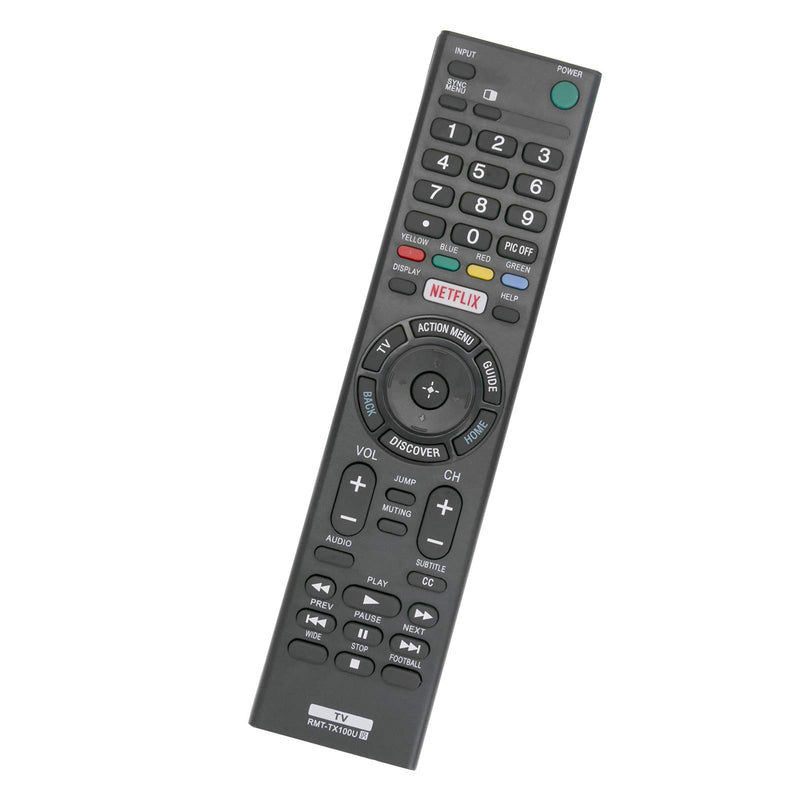 New RMT-TX100U Replace Remote Control RMTTX100U fit for Sony Bravia TV KDL-75W850C KDL-65W850C KDL-55W850C XBR-65X890C XBR-55X890C XBR-55X850C XBR-49X830C XBR-43X830C XBR-75X880C - LeoForward Australia