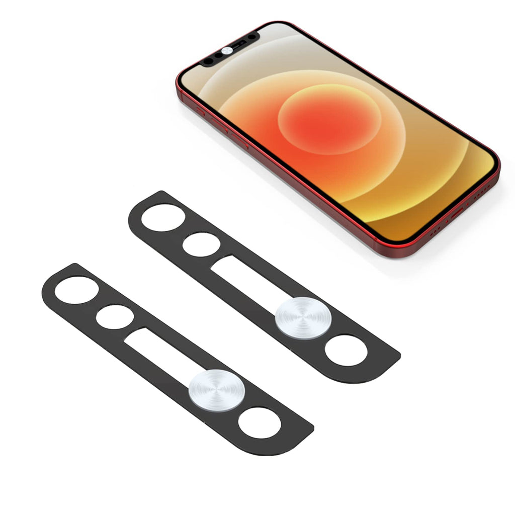  [AUSTRALIA] - iPhone Front Camera Cover,Webcam Cover Compatible with iPhone X/XS/XR/XS Max, iPhone 11/11 Pro/11 Pro Max,iPhone 12/12 Mini /12Pro /12Pro Max,Not Affect Face Recognition（Silver 2Pack）