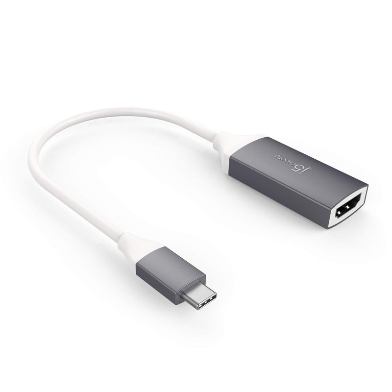  [AUSTRALIA] - j5create USB Type-C to HDMI Adapter- 3840 x 2160 @ 60Hz | HDMI 1.4 4K @ 30 Hz to 4K @ 60 Hz | Adapter Compatible with MacBook, Chromebook, Tablet or PC