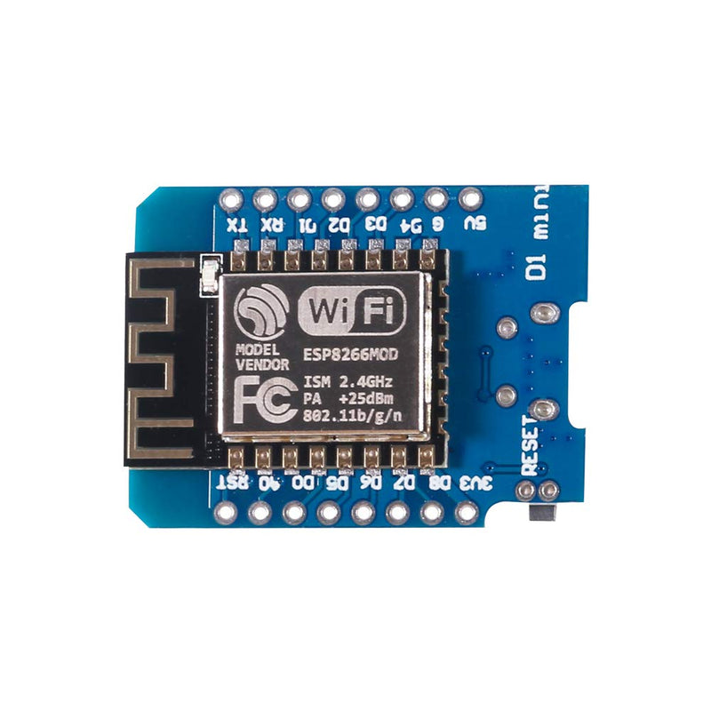  [AUSTRALIA] - MELIFE 6Pcs ESP8266 ESP-12F WiFi Internet Mini D1 Modules Development Board for NodeMcu Arduino Compatible with WeMos D1 Mini NodeMcu 4M Bytes