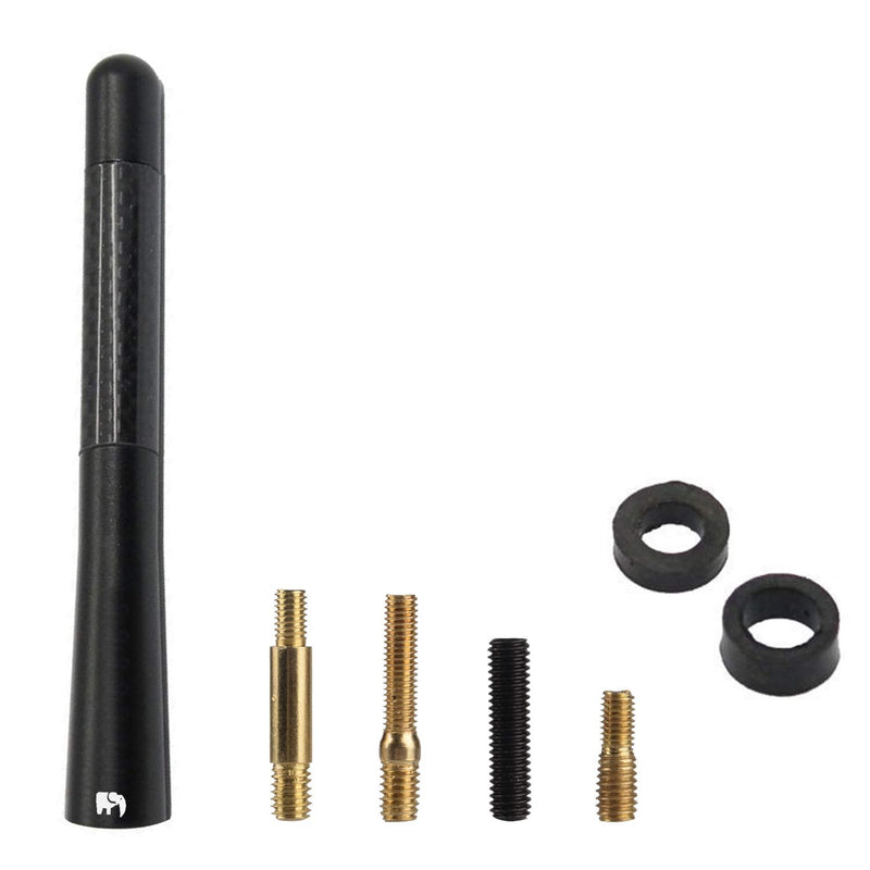  [AUSTRALIA] - ONE250 Antenna, Compatible with GMC Sierra (2000-2023), GMC Canyon (2015-2023), GMC Acadia (2007-2019), GMC Terrain (2010-2017), GMC Yukon (1992-2006) - Designed for Optimized FM/AM Reception (Black) Black