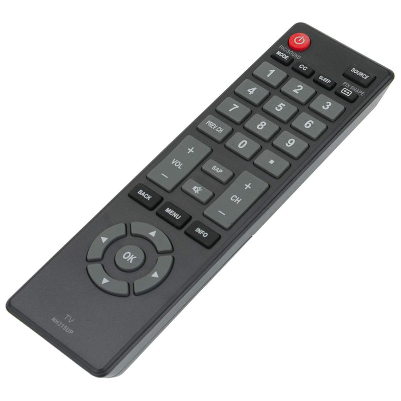 New NH315UP Remote Control fit for Sanyo LED TV HDTV FW32D06F FW40D36F FW43D25F FW50D36F FW55D25F FW32D06F-B - LeoForward Australia