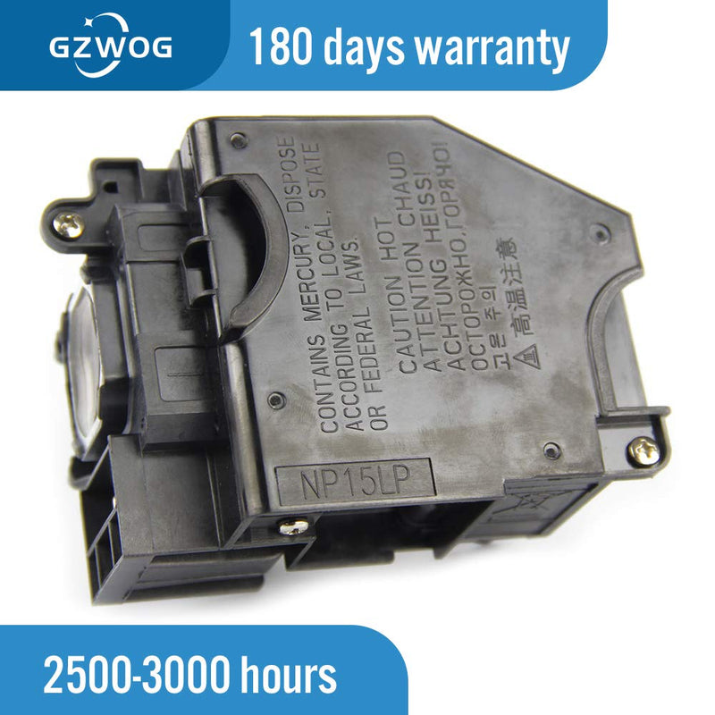  [AUSTRALIA] - Gzwog NP15LP/60003121 Replacement Projector Lamp Bulb with Housing for NEC NP-M230X/M260X/M260W/M260XS/M260WS/M260XSG/M300X/271W/M271X/M311X Projectors