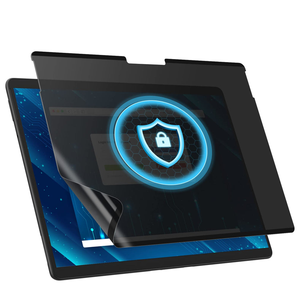  [AUSTRALIA] - MoKo Removable & Reusable Privacy Screen Protector for Microsoft Surface Pro 9 13-Inch 2022 / Pro 8 2021 / Pro X, Anti-Glare Anti-Spy PET Privacy Filter Screen Protective Film, Matte