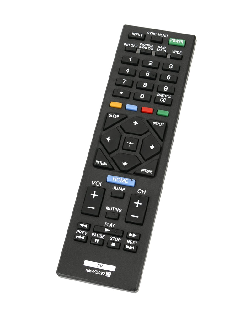 WINFLIKE RM-YD092 Replacement Remote Control for SONY TV KDL-32R330B KDL-40R350B KDL-32R300B KDL-48R470B KDL-40R470B KDL-40R380B KDL-32R400A KDL-46R453A KDL-46R450A KDL-40R471A KDL-32R421A KDL-50R450A - LeoForward Australia