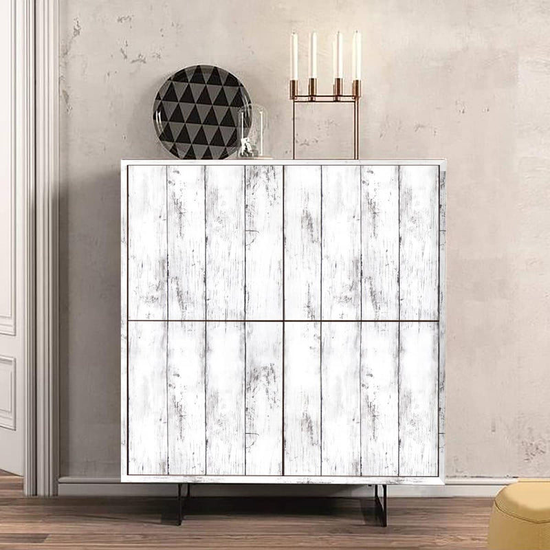  [AUSTRALIA] - Grey White Wood Wallpaper Wood Peel and Stick Wallpaper 17.7inchx118.1inch Wood Plank Wallpaper Faux Wood Contact Paper Grey White Shiplap Wallpaper Wood Self Adhesive Removable Wall Paper Vinyl 17.7inchx118.1inch≈14.5sq.ft