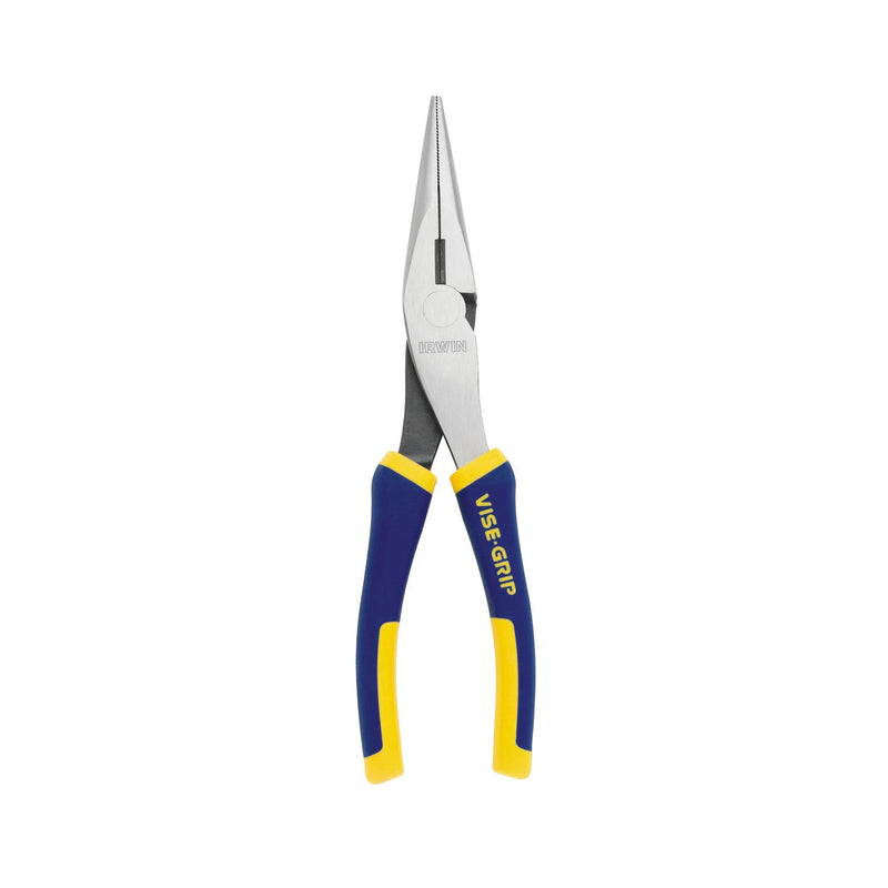  [AUSTRALIA] - IRWIN VISE-GRIP Long Nose Pliers with Wire Cutter, 8", 2078218