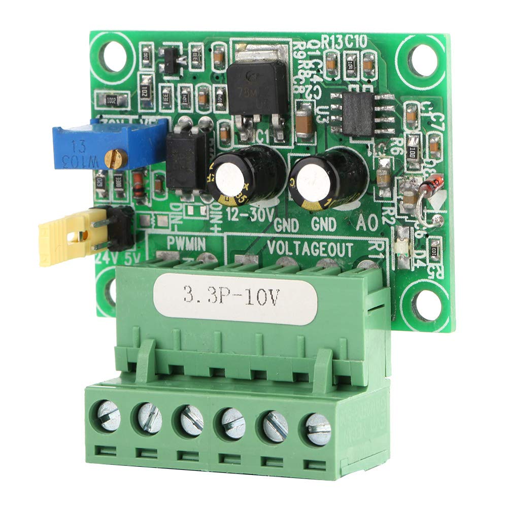  [AUSTRALIA] - Jadeshay Digital to Analog Converter 3.3V PWM Signal to 0-10V PWM Voltage Converter Module PWM Digital Analog Converter Module Converter Module