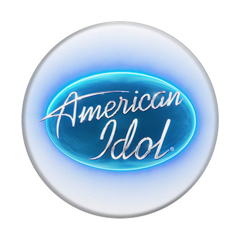  [AUSTRALIA] - American Idol American Idol Logo PopSockets Stand for Smartphones and Tablets PopSockets PopGrip: Swappable Grip for Phones & Tablets Black