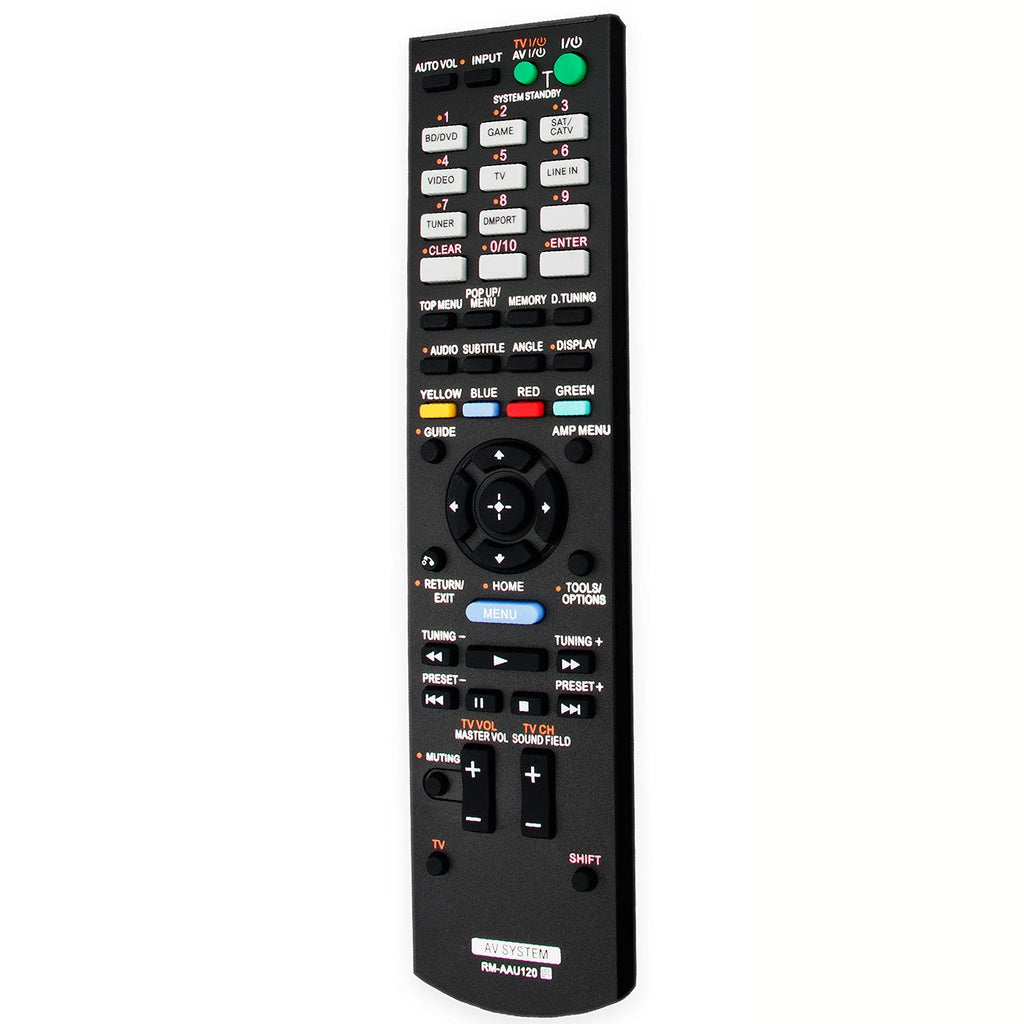  [AUSTRALIA] - RM-AAU120 Replacement Remote fit for Sony AV Receiver STR-CT550WT SA-WCT550W SS-CT550W HT-SS380 SS-WSB103 SS-TSB105 SS-CTB102 STR-CT550