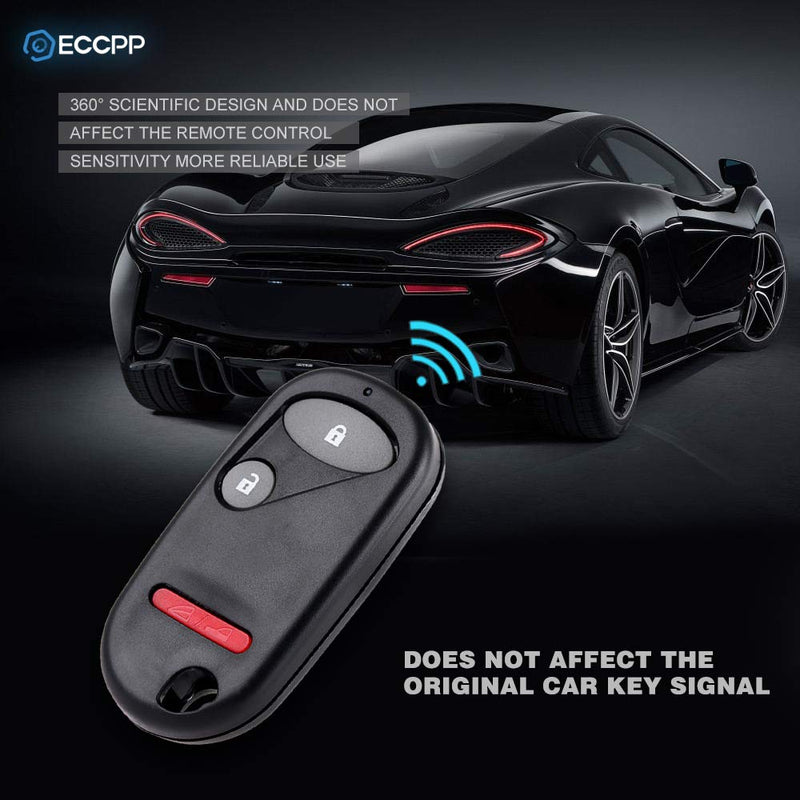  [AUSTRALIA] - ECCPP Replacement fit for Keyless Entry Remote Key Fob Honda Civic/Honda Pilot NHVWB1U523 NHVWB1U521 (Pack of 1)