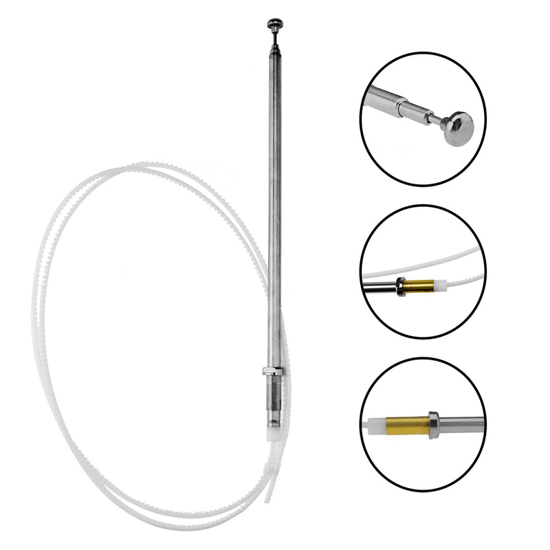 Power Antenna Mast Compatible with Mercedes-Benz W124 W126 W201 C107 R107 - LeoForward Australia