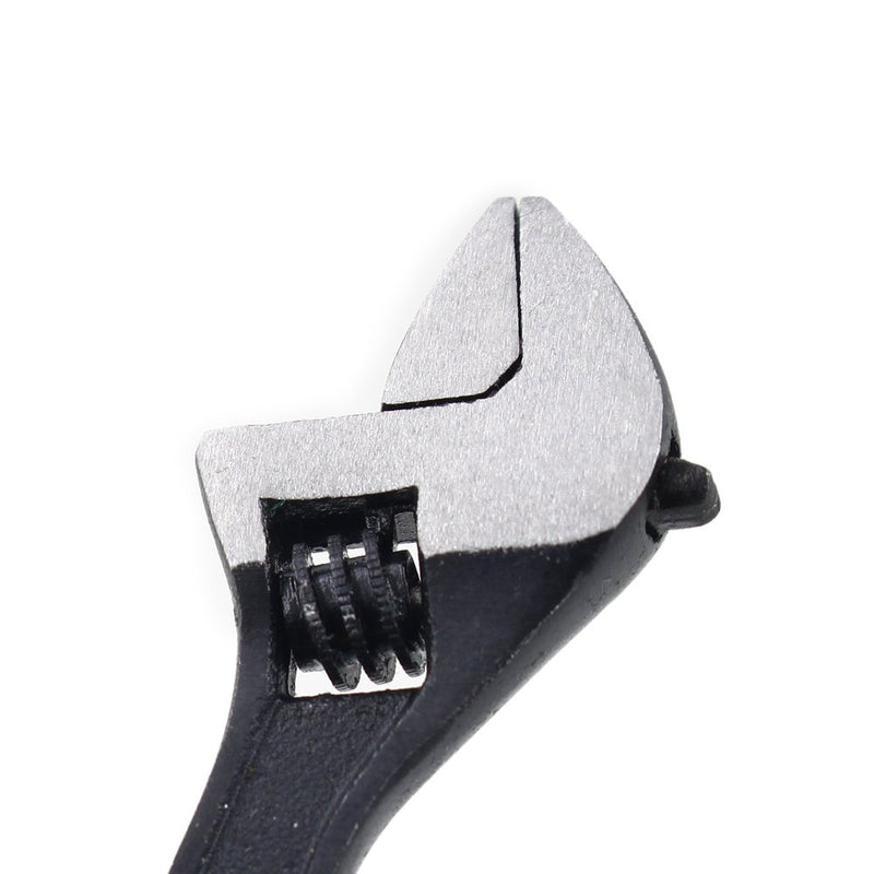  [AUSTRALIA] - Mini Size 2.5" 2.5 inch Adjustable Spanner Nut Wrench Tool Jaw Capacity 0~10mm Black 2.5"