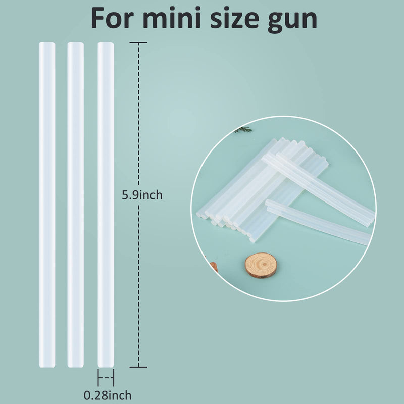  [AUSTRALIA] - REIDEA Hot Glue Gun Sticks for Mini Size Glue Gun, 5.9" Long x .28" Diameter, 25 Count