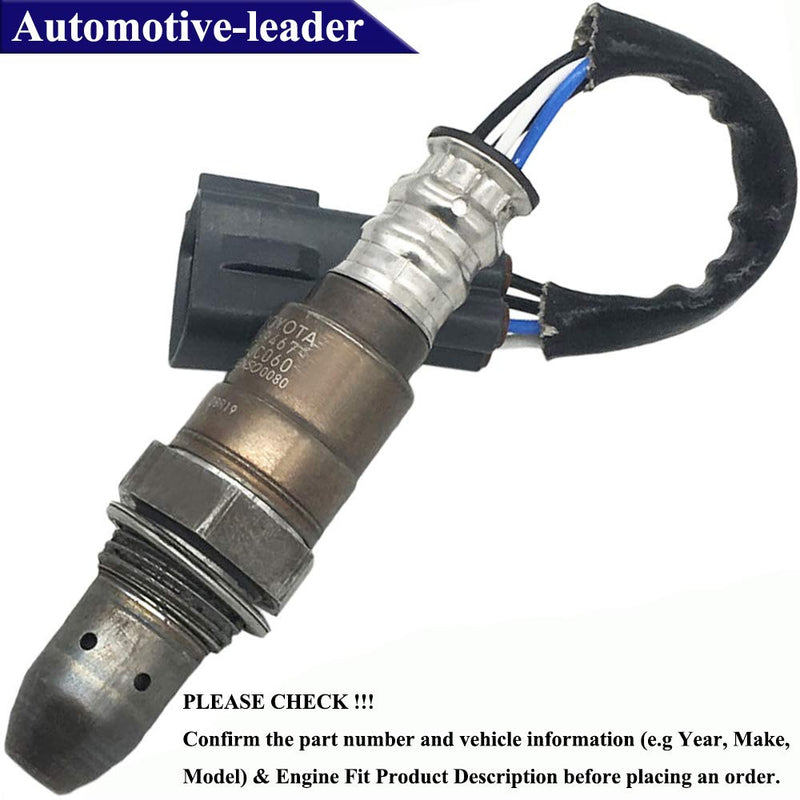 Automotive-leader 234-9145 Air Fuel Ratio Upstream O2 Oxygen Sensor for Lexus LS600H GS350 GX460 IS250 IS350 LS460 LX570 RC350, Toyota Tacoma Sequoia Tundra Land Cruiser 89467-53060 89467-0C060 - LeoForward Australia