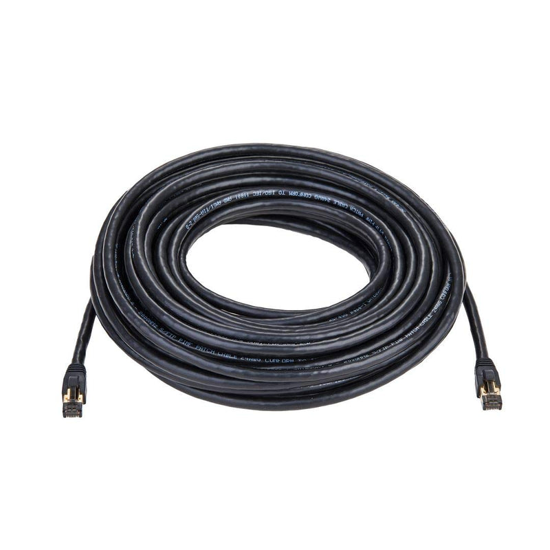  [AUSTRALIA] - Cables Direct Online Cat8 Black 10FT SFTP Ethernet Patch Cable 26AWG Copper Fluke Certified Wire 10 Feet