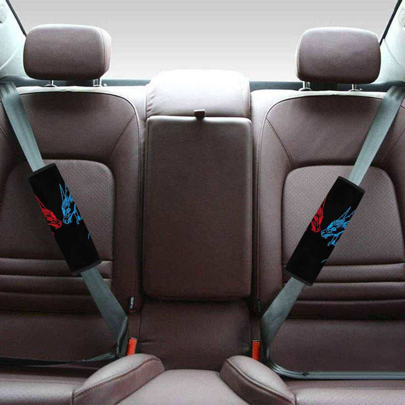  [AUSTRALIA] - INTERESTPRINT Seat Belt Covers Shoulder Comfort Pads, Cute Universal Seat Strap Cushion Pads, 2 Pcs Color6