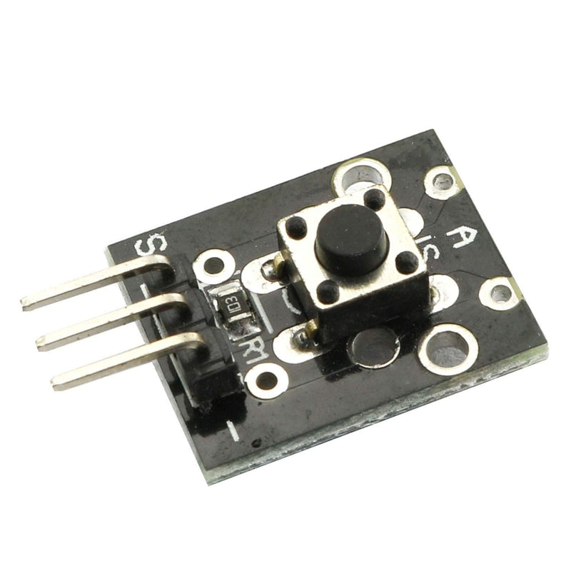  [AUSTRALIA] - Youliang 2PCS KY-004 3 Pin Button Key Tactile Switch Sensor Breakout Board Module For Arduino Raspberry Pie
