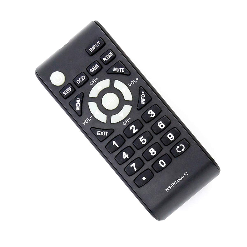New NS-RC4NA-17 Replaced Remote Control fit for Insignia TV NS-24D510NA17 NS-32D310MX17 NS-32D310NA17 NS-40D510MX17 NS-48D510NA17 NS-39D310NA17 NS-40D510NA17 NS-24D510MX17 - LeoForward Australia