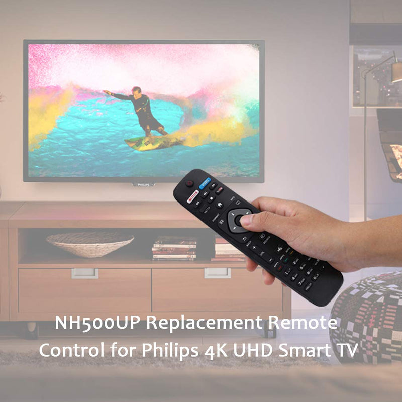 Bincolo NH500UP Remote Control Replacement for Philips TV 32PFL4902/F7, 40PFL4901/F7, 43PFL4901/F7, 50PFL5602/F7, 55PFL5602/F7, 65PFL5602/F7, 75PFL6601/F7, and More - LeoForward Australia