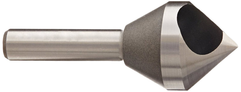 KEO 53513 Cobalt Steel Single-End Countersink, Uncoated (Bright) Finish, 82 Degree Point Angle, Round Shank, 3/8" Shank Diameter, 5/8" Body Diameter 5/8" - LeoForward Australia