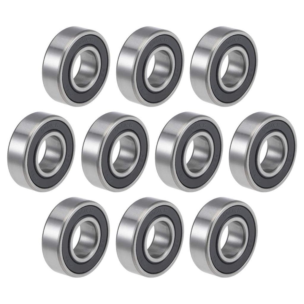  [AUSTRALIA] - uxcell 99502H-2RS Deep Groove Ball Bearings 5/8-inch Inner Dia 1-3/8-inch OD 11mm Bore Double Sealed Chrome Steel Z2 10pcs