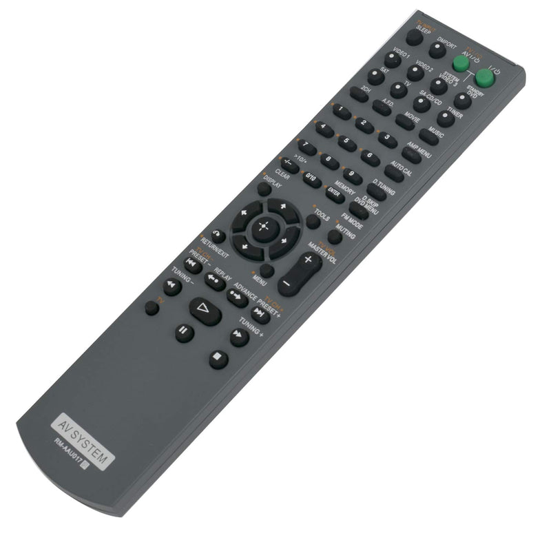 New RM-AAU017 Replace Remote Control RMAAU017 fit for Sony AV Receiver Home Theater System HT-SF2000 HT-SS2000 STR-KS2000 HT-SF1200 HT-SS1200 STR-KS1200 SS-MSP2200 SS-CNP2200 SS-SRP2200 SS-WP2200 - LeoForward Australia