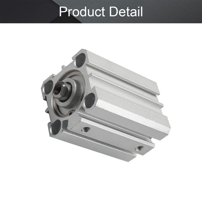  [AUSTRALIA] - Othmro SDA25 x 40 Sealing Thin Air Cylinder Pneumatic Air Cylinders, 25mm/0.98inch Bore 40mm/1.57inch Stroke for M5 Aluminium Alloy Pneumatic Components for Pneumatic and Hydraulic Systems 1pcs SDA25x40