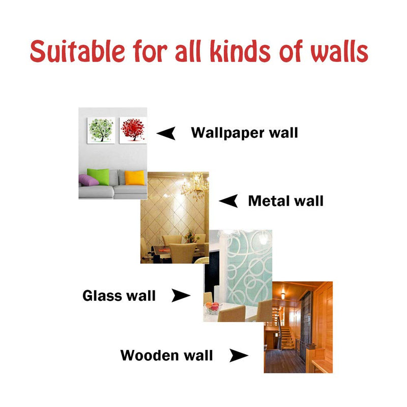  [AUSTRALIA] - BUSOHA Clear Removable Sticky Adhesive Putty, Reusable Transparent Double-Sided Round Nano Gel Mat for Wall, Metal, Glass, Ceramic, Wood - 350 PCS