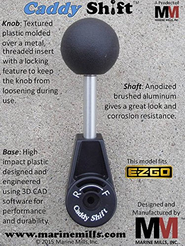  [AUSTRALIA] - Marine Mills, Inc. Caddy Shift E-Z-GO Golf Cart Shifter, Forward-Reverse Shift Lever, Handle, Knob