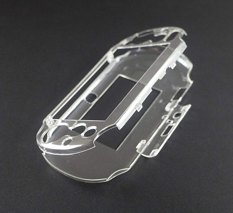  [AUSTRALIA] - Clear Hard Case Transparent Crystal Protective Cover Shell Skin for Sony psv2000 Psvita PS Vita PSV 2000 Crystal Body Protector