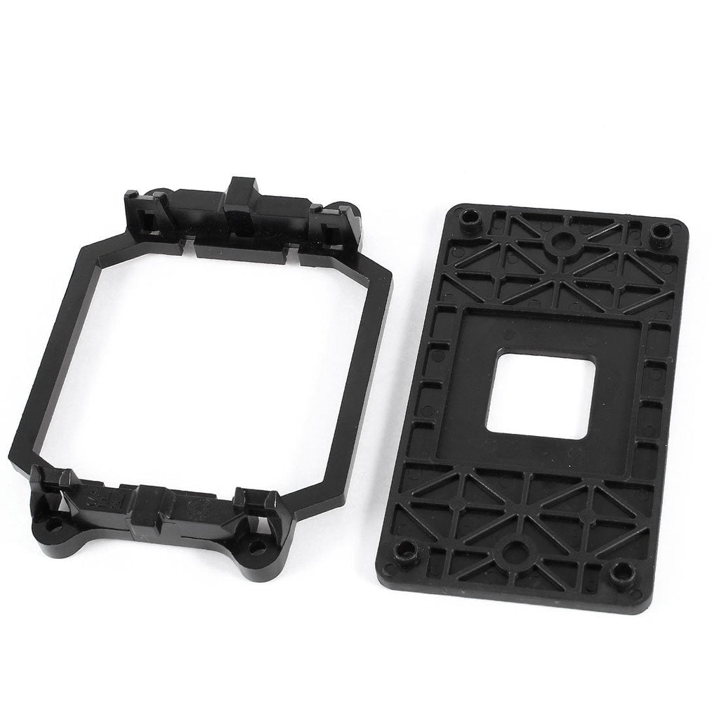  [AUSTRALIA] - uxcell a13121900ux0265 a13121900ux0265 AMD Plastic CPU Fan Stand Bracket Base Black with Four Screws for AM2 AM3 Socket, Plastic Original Version